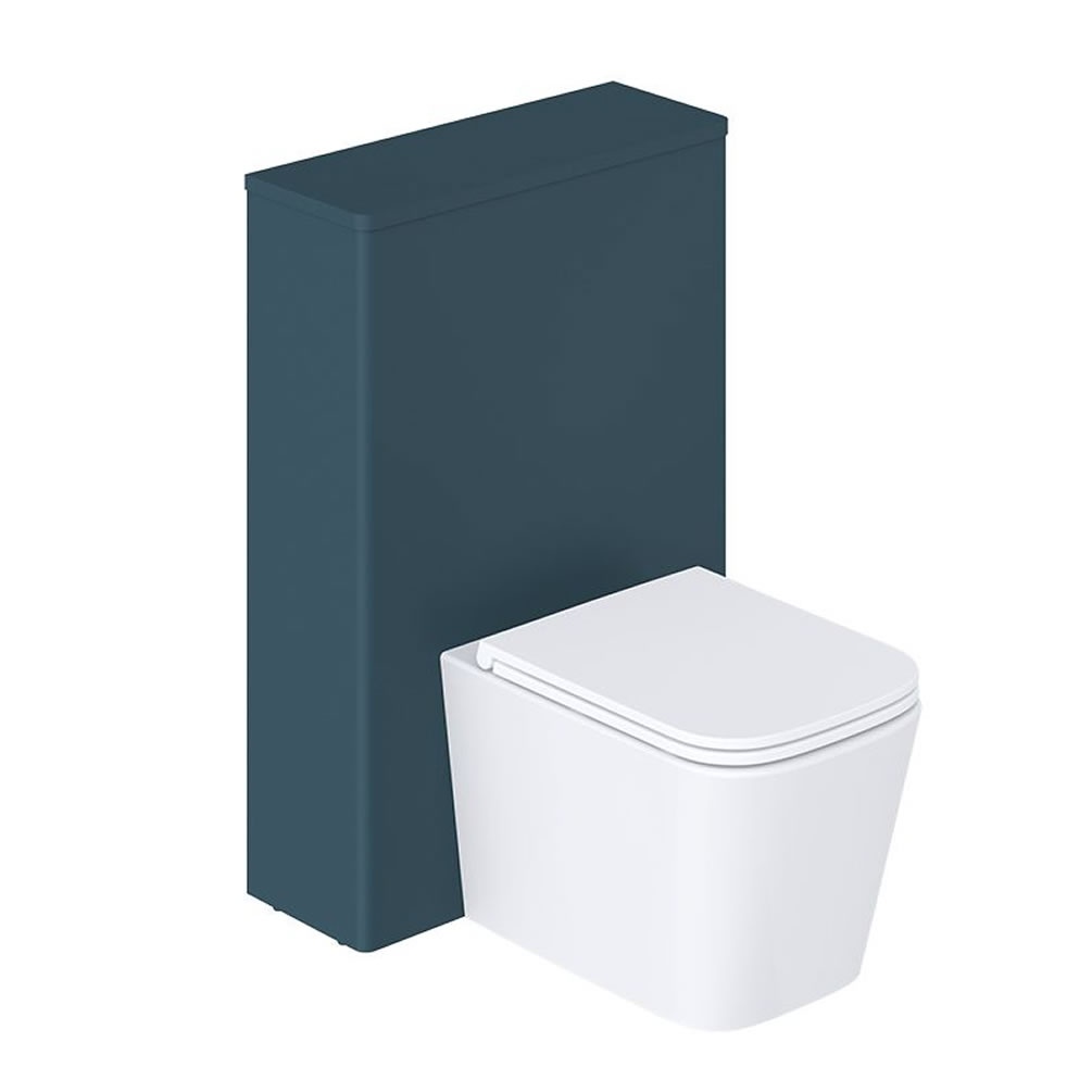 Vado Cameo Atlantic Blue Back To Wall WC Unit